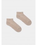 Носки бежевый меланж