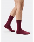 Носки бордовый