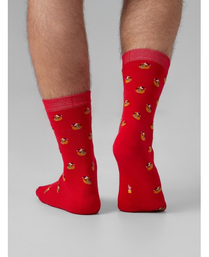 Носки я.красный