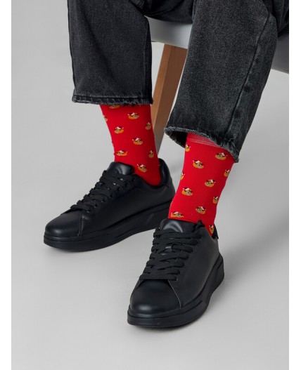 Носки я.красный