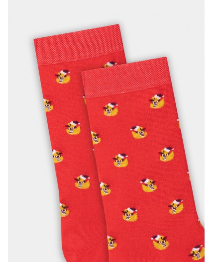 Носки я.красный