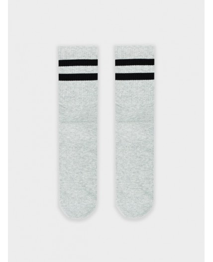 Носки серый меланж