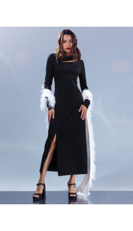 Платье черный