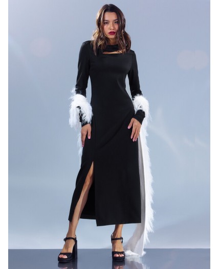 Платье черный