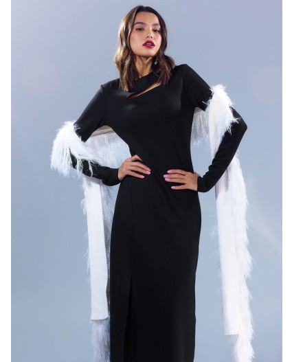 Платье черный