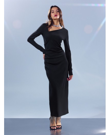 Платье черный