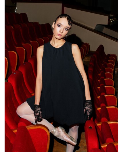 Платье черный