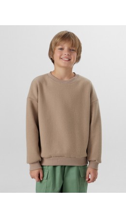 Свитшот серо -бежевый