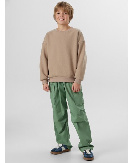 Свитшот серо -бежевый