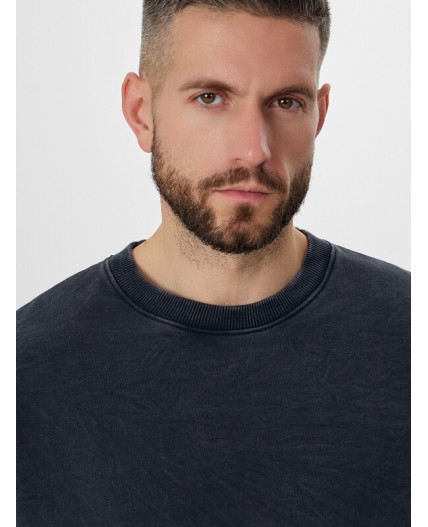 Свитшот ACID WASH неви