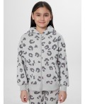 Толстовка леопард на св.сером