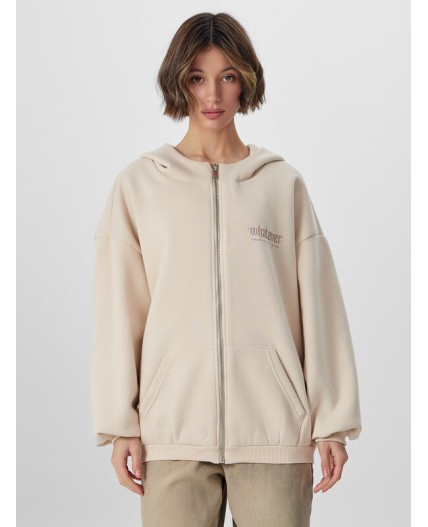 Толстовка пралине +печать