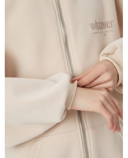 Толстовка пралине +печать