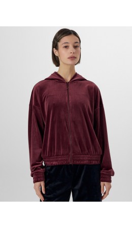 Толстовка бордо