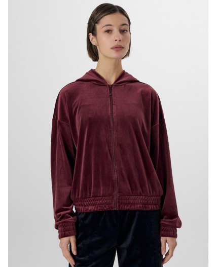 Толстовка бордо