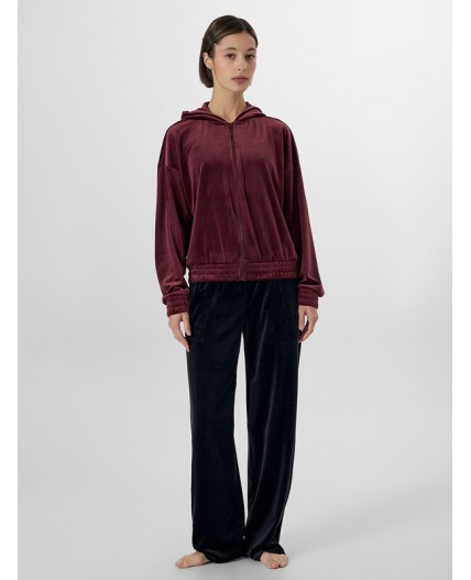 Толстовка бордо