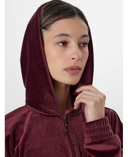 Толстовка бордо