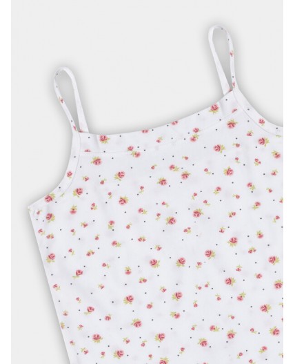 Топ цветочки на белоснежном