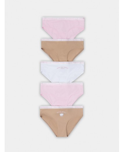 Трусы обжаренный миндаль +печать