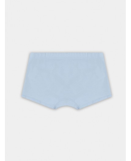 Шорты голубой +печать2