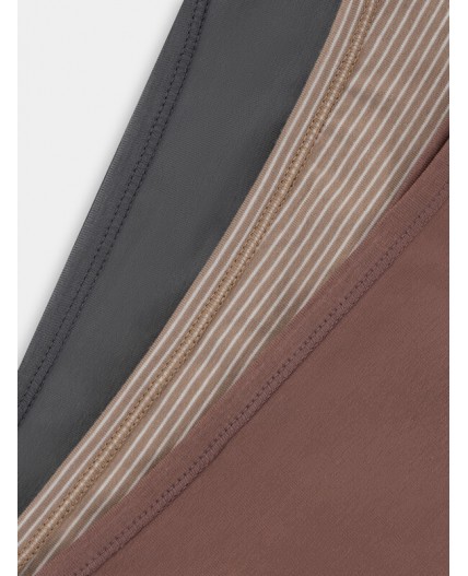 Трусы кофейно -розовый