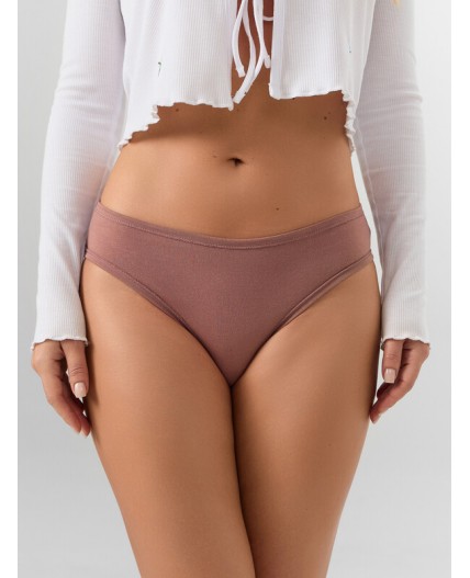 Трусы кофейно -розовый