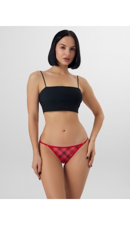 Трусы красная клетка