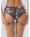 Трусы цветы на черном1