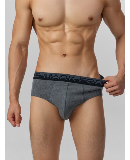 Трусы т.серый меланж 4348-F