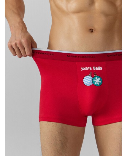 Трусы красный +печать2