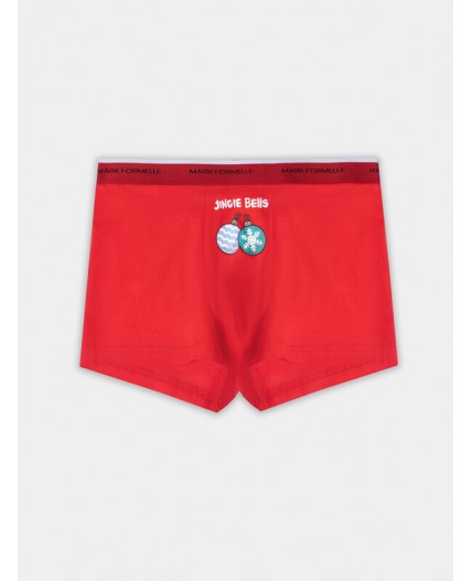Трусы красный +печать2