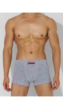 Трусы снеговики на сером