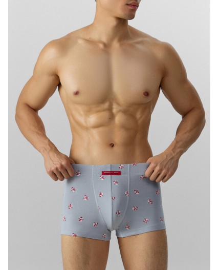 Трусы снеговики на сером