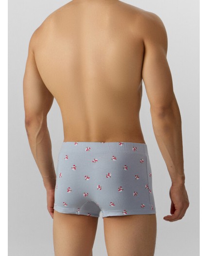 Трусы снеговики на сером