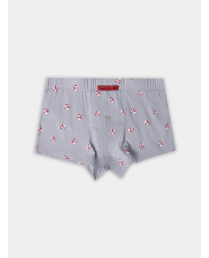 Трусы снеговики на сером