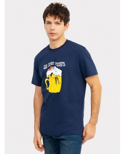 Футболка море +печать