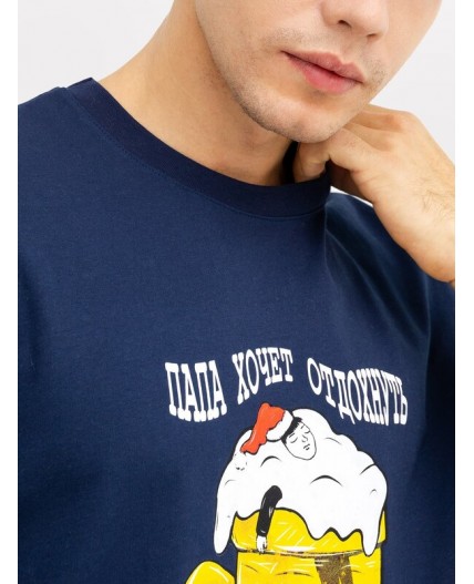 Футболка море +печать