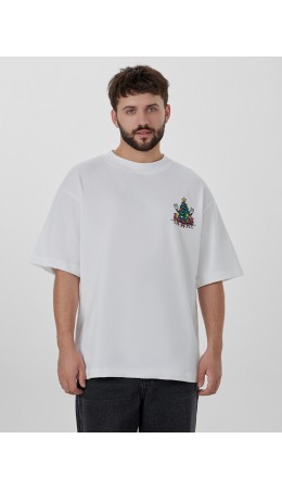 Футболка белый +печать15