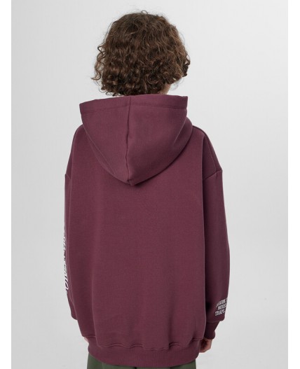 Анорак ежевичный +печать