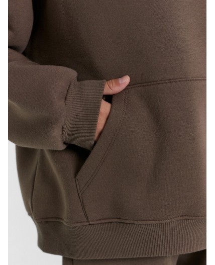 Худи холодный кофейный