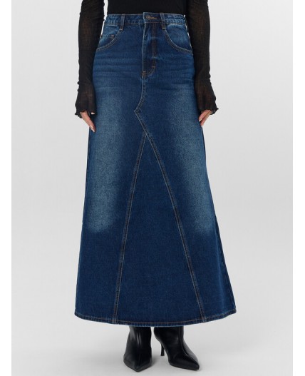 Юбка темно -синий