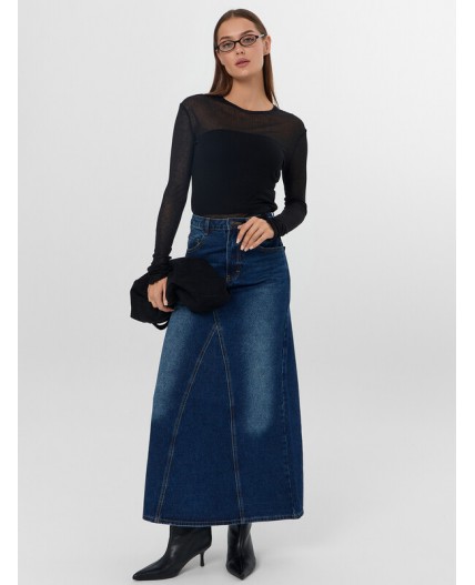 Юбка темно -синий