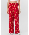 Брюки НГ медвежата на красном