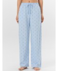 Брюки бантики на голубом