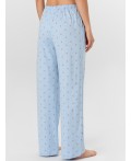 Брюки бантики на голубом