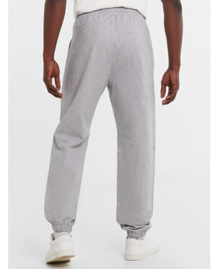 Брюки двухцветный серый