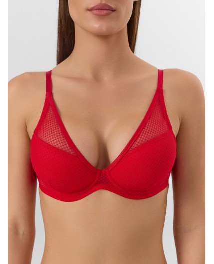 Бюстгальтер красный