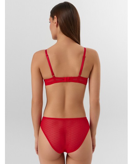 Бюстгальтер красный
