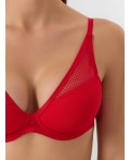 Бюстгальтер красный