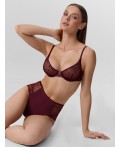 Бюстгальтер звезды на бордовом